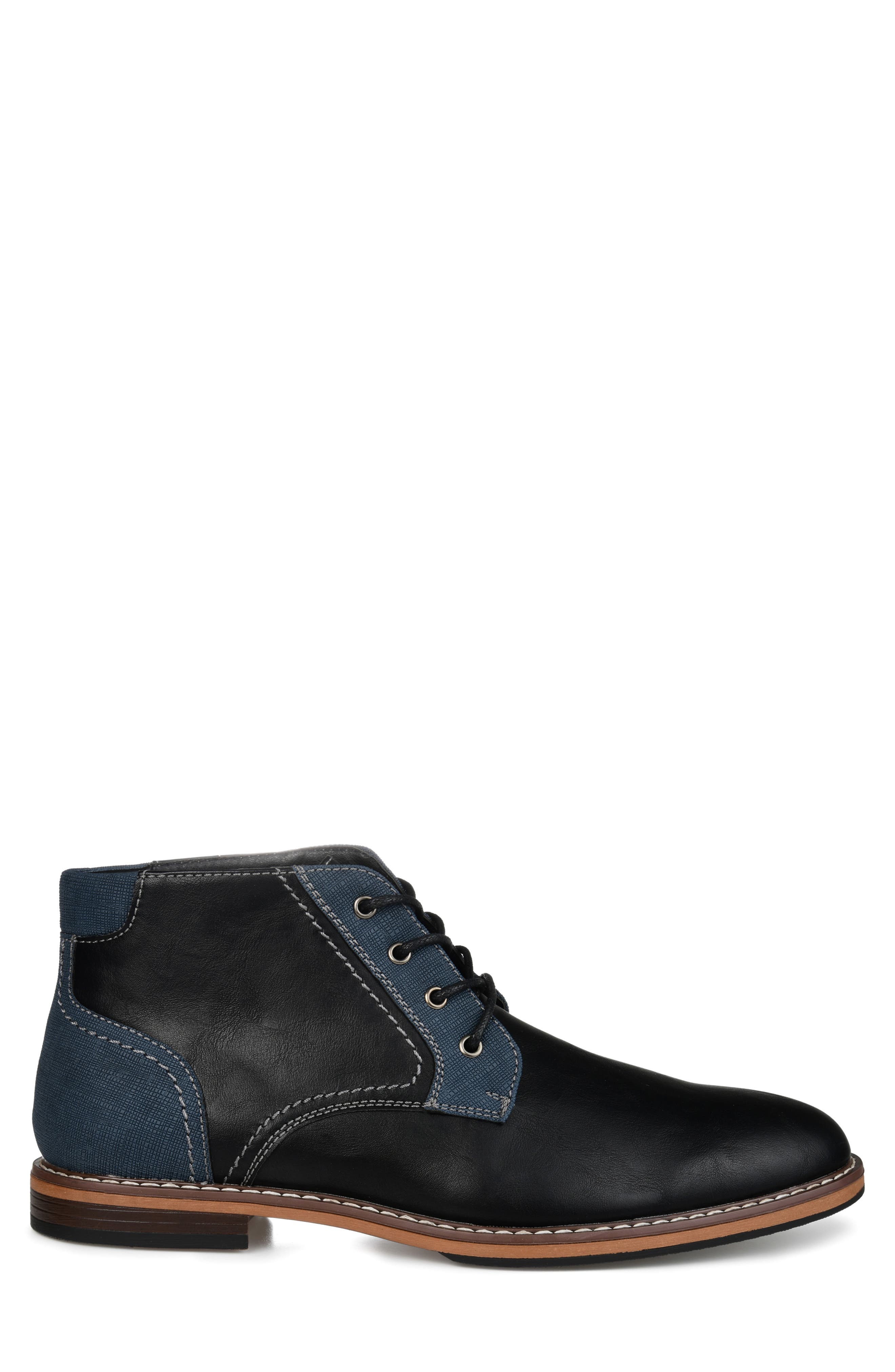 VANCE CO Franco Plain Toe Chukka Boot - Wide Width, Alternate, color, 