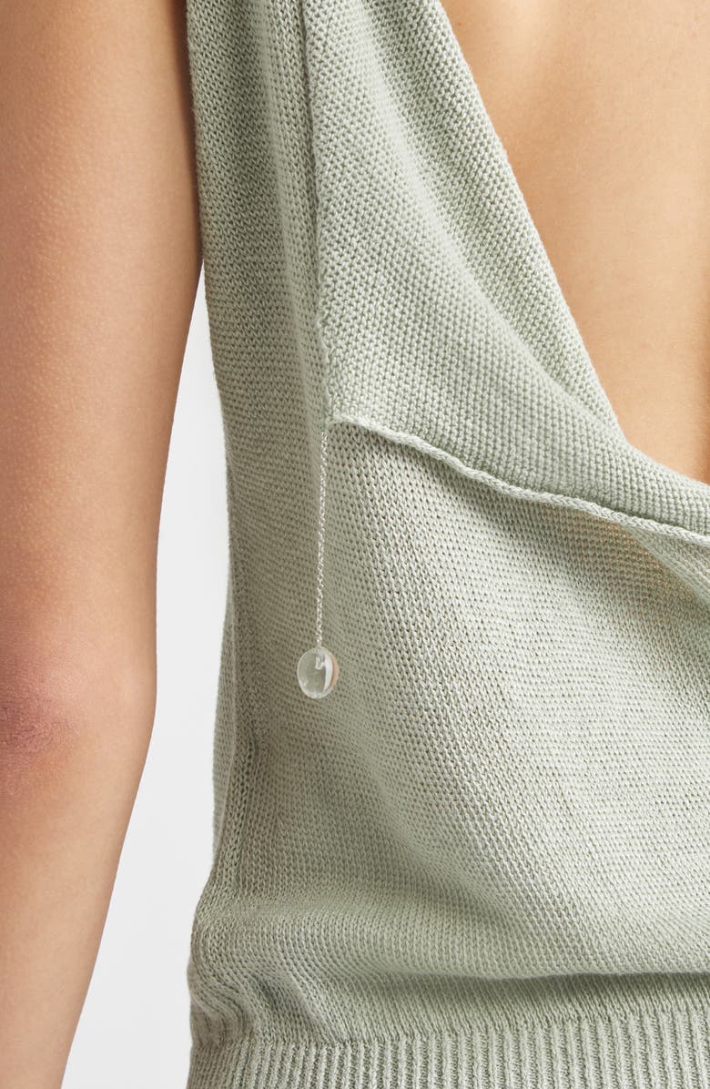 Paloma Wool Lotti Sleeveless Hemp Sweater, Alternate, color, 510 - Green