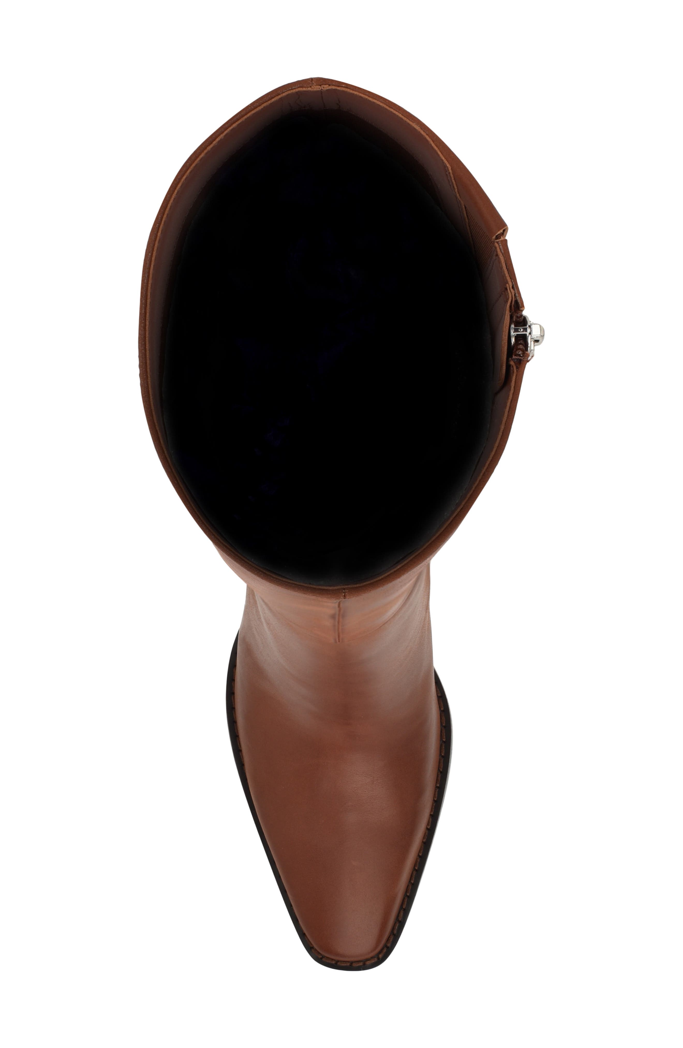 Nine West Zazz Knee High Boot, Alternate, color, Cognac