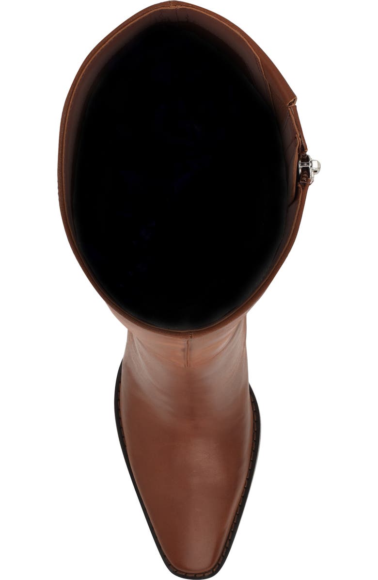 Nine West Zazz Knee High Boot, Alternate, color, Cognac