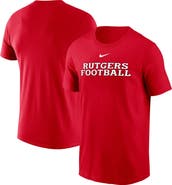 Nike Men's Nike Scarlet Rutgers Scarlet Knights Football Performance T-Shirt