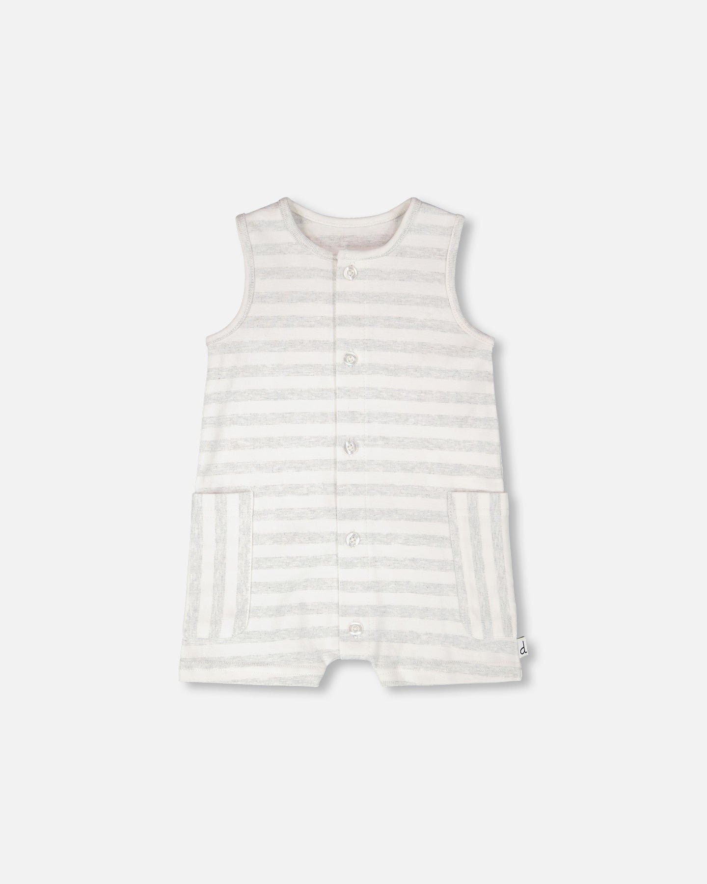White & Grey Stripes