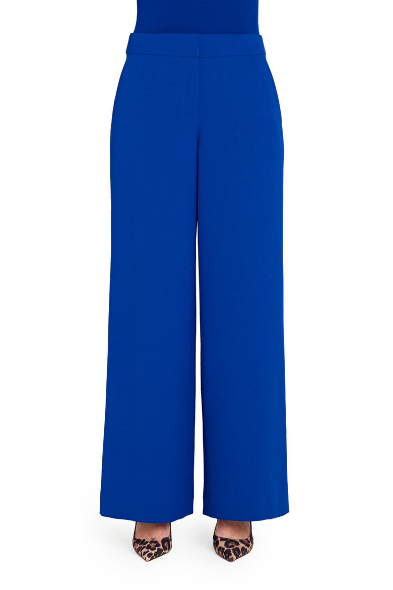 Wide Leg Pants, Main, color, COBALT