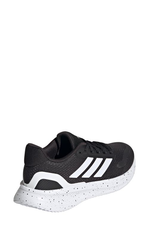 Adidas Originals Adidas Run Falcon 5 Running Shoe In Black/white/black
