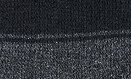Cole Haan Stripe Dress Socks In Black