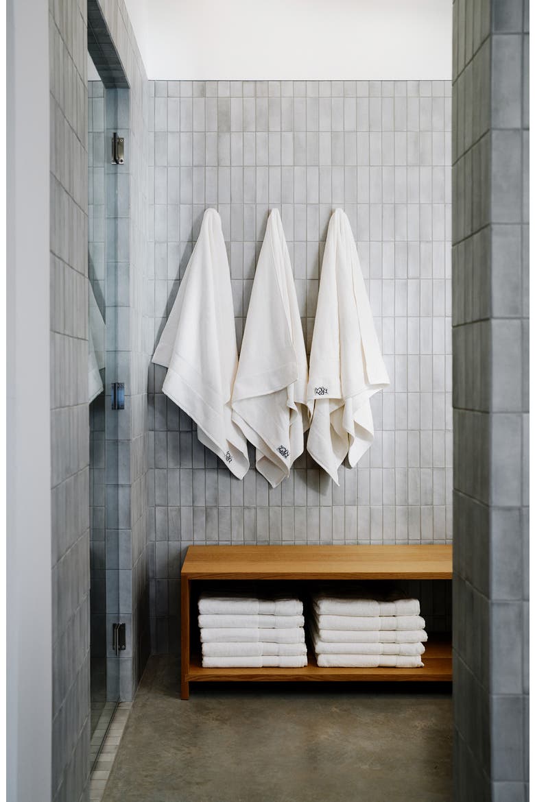 Classic Stretch Bath Towel, Alternate, color, WORKSHOP WHITE