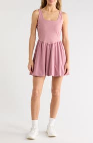 Z by Zella Outscore Hybrid Bubble Hem Dress