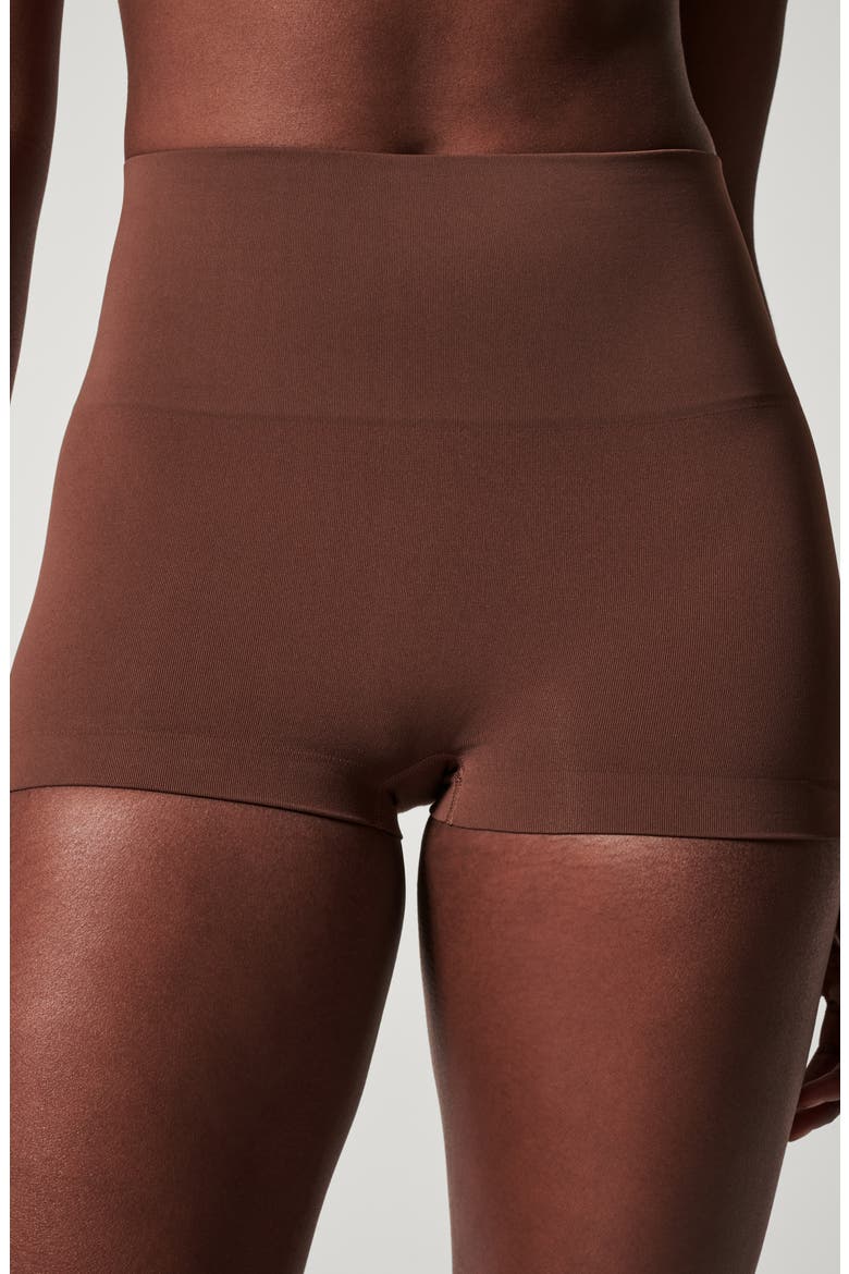 SPANXshape™ ExtraOrdinary Boyshorts, Alternate, color, CHESTNUT BROWN