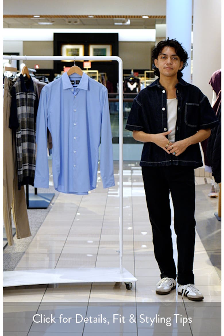 Hank Kent Slim Fit Performance Stretch Dress Shirt video