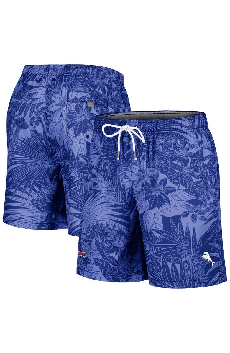 Tommy Bahama Men's Tommy Bahama Royal Buffalo Bills Santiago Palms Board Shorts, Main, color,