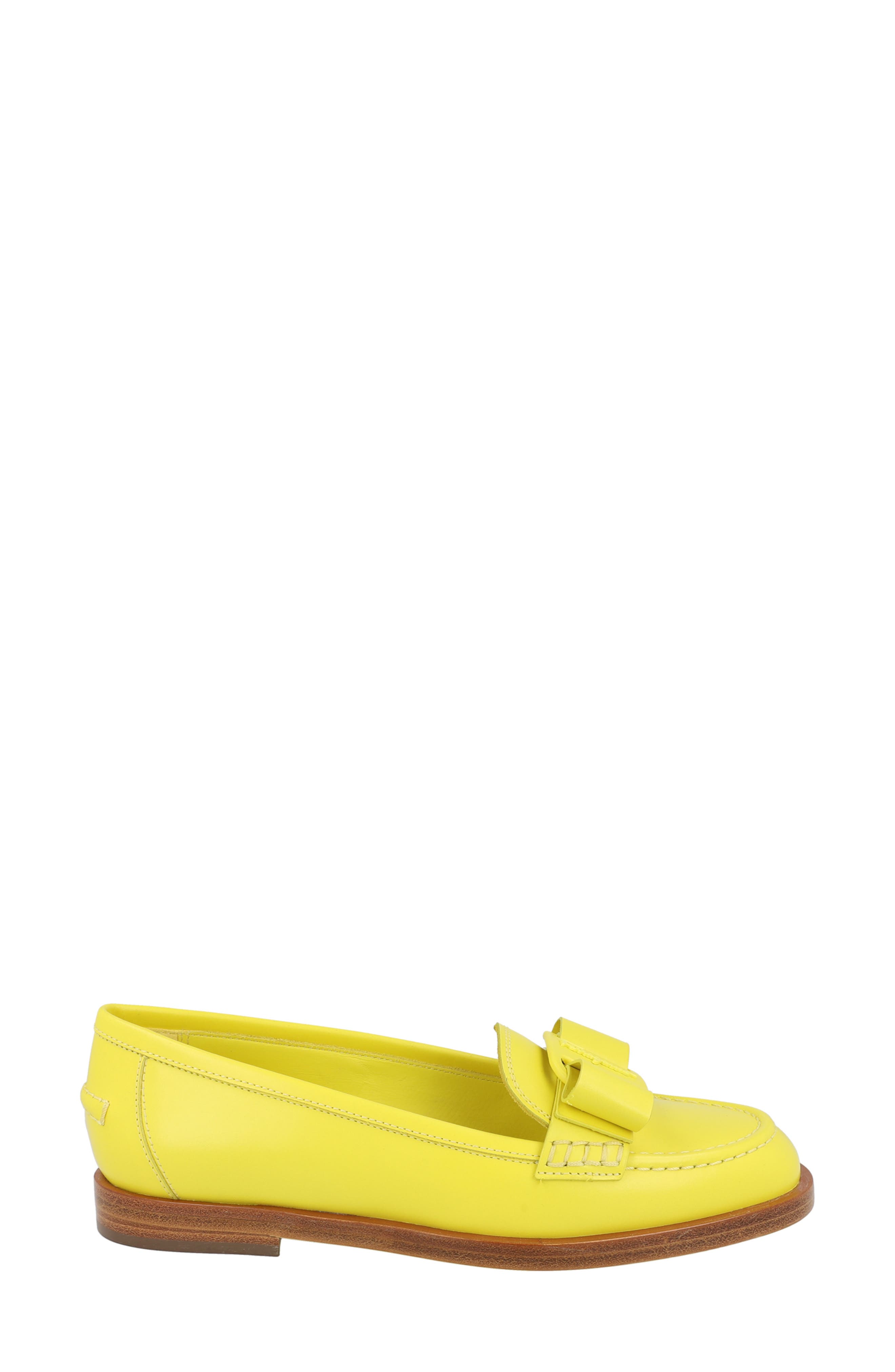 FERRAGAMO Vivaldo Bow Loafer, Alternate, color, 