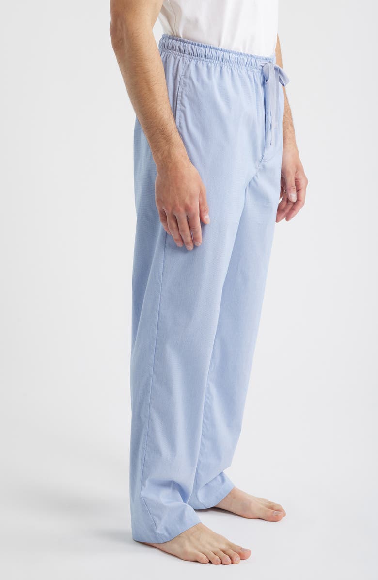 Nordstrom Woven Pajama Pants, Alternate, color, Blue Chambray