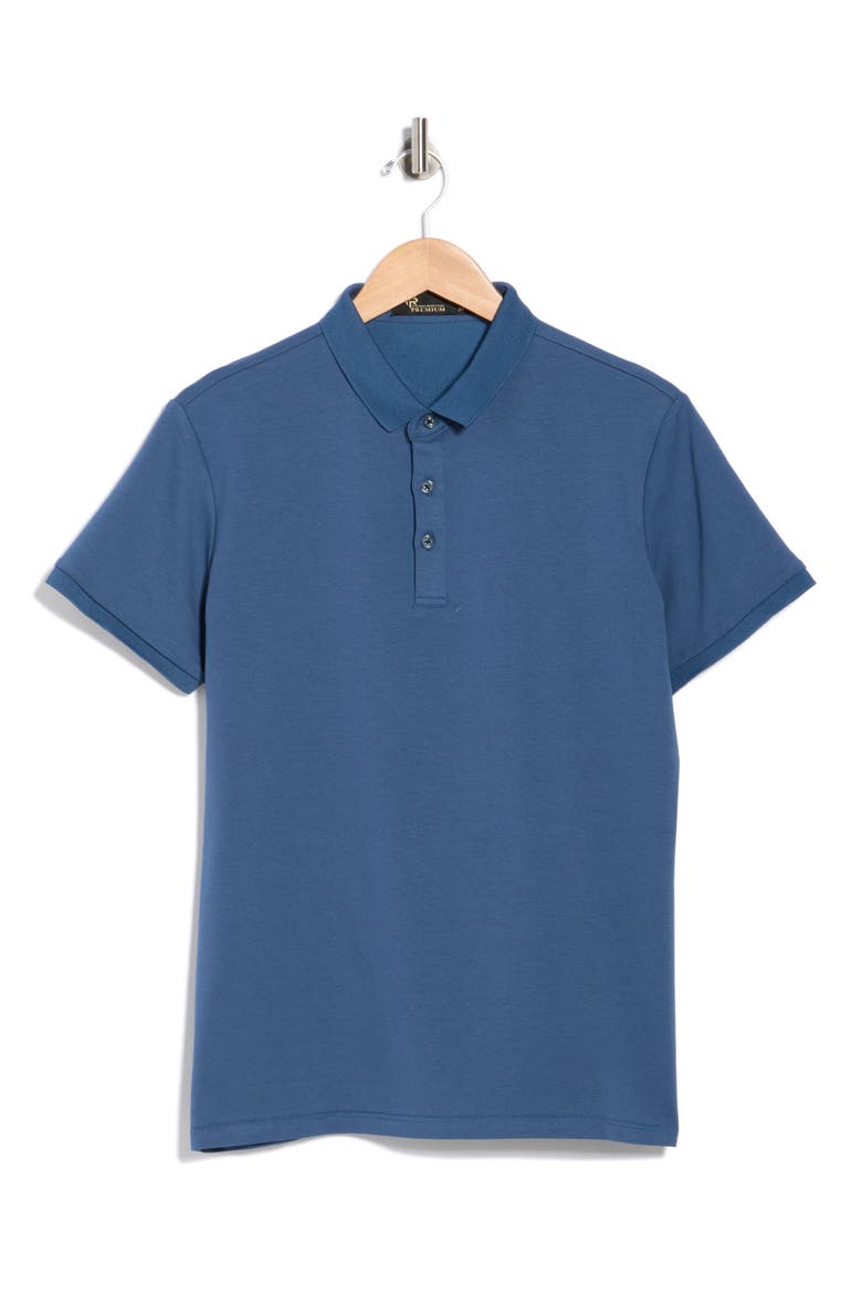 Knit Polo, Alternate, color, DEEP NAVY