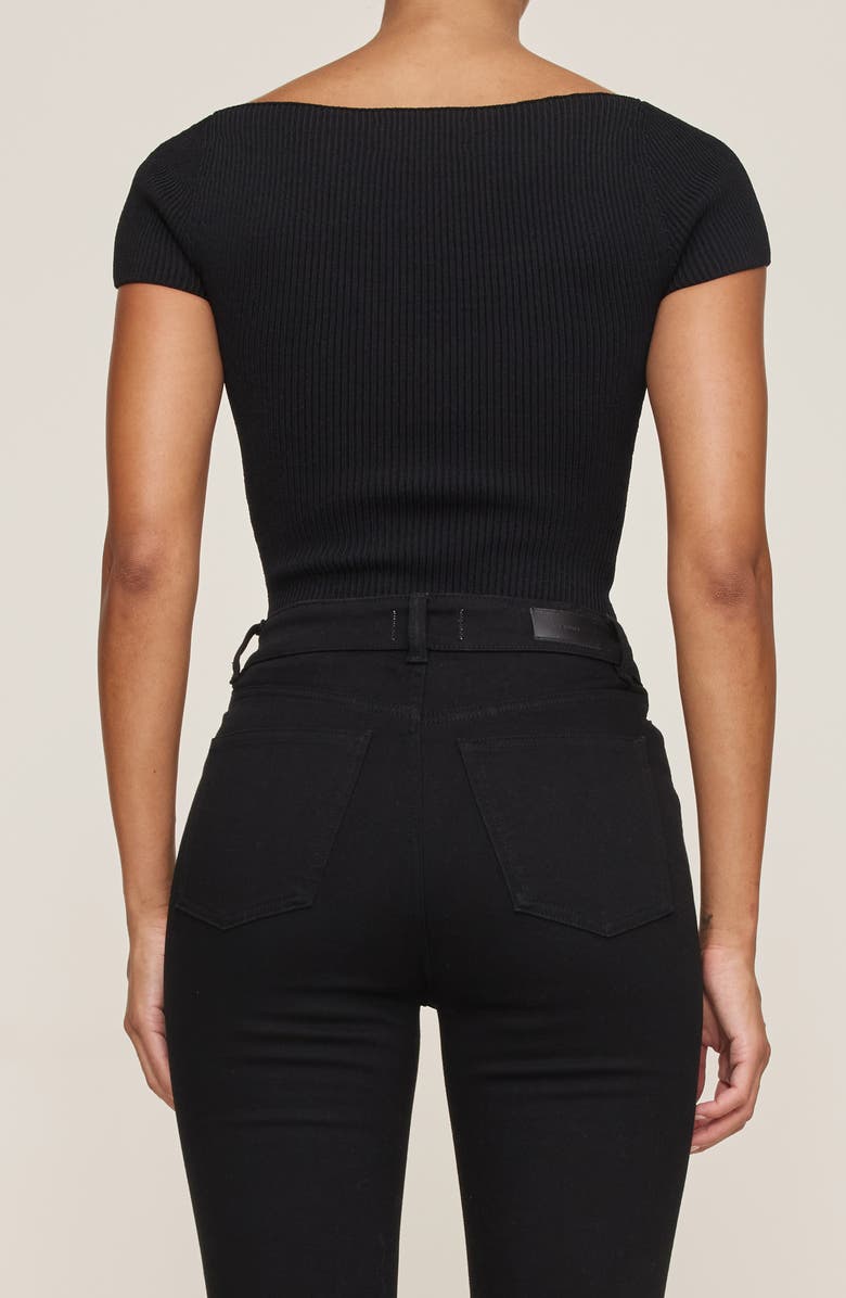 DL1961 Sweatheart Rib Top, Alternate, color, Black