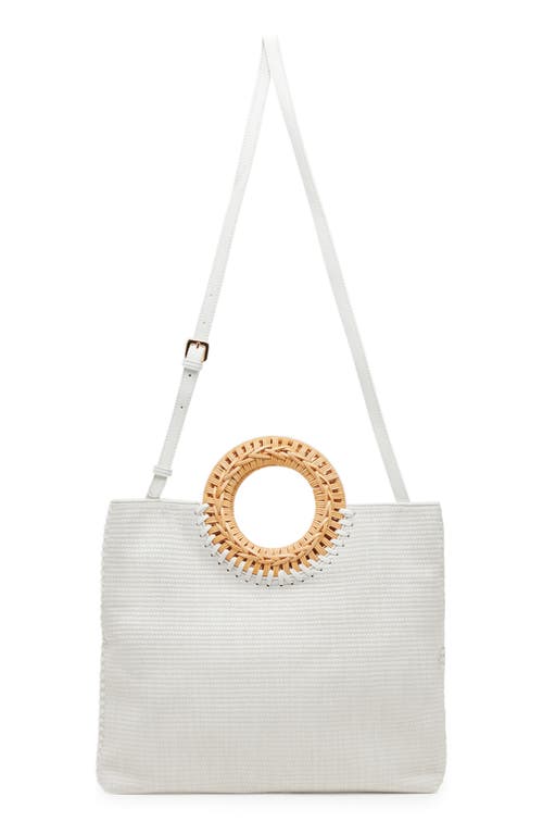 Dolce Vita Lilah Foldover Clutch In White