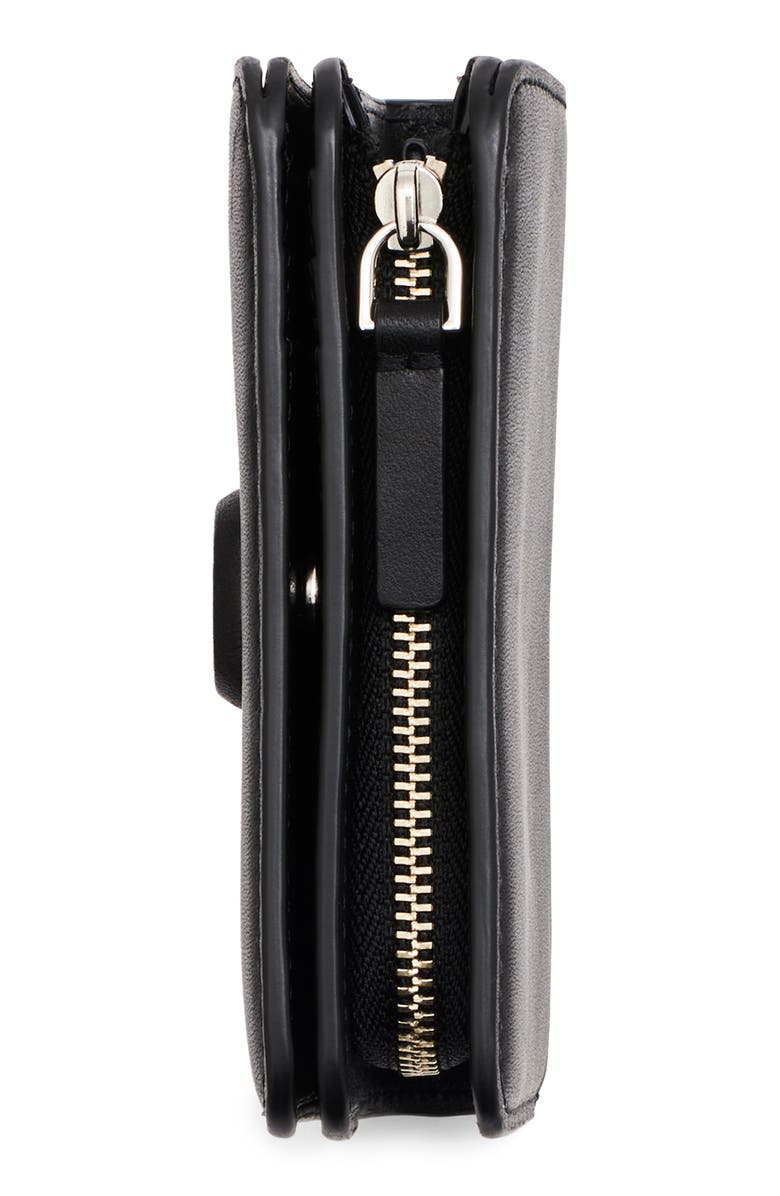 Marc Jacobs The Mini Compact Leather Bifold Wallet, Alternate, color, 