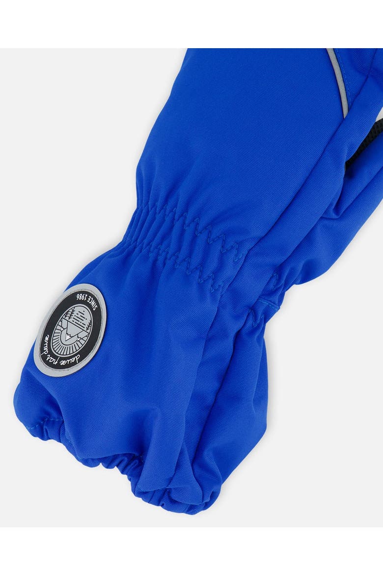 Boy's Solid Mittens Royal Blue, Alternate, color, Princess Blue