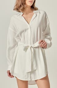 English Factory Oversize Long Sleeve Shirt