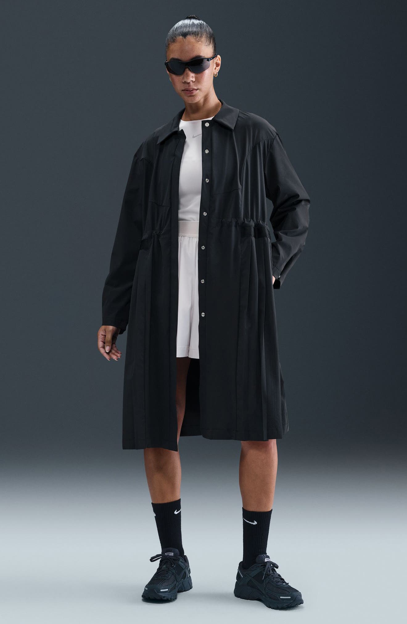 Nike 24.7 PerfectStretch Dri-FIT Trench Coat (Women) | Nordstrom