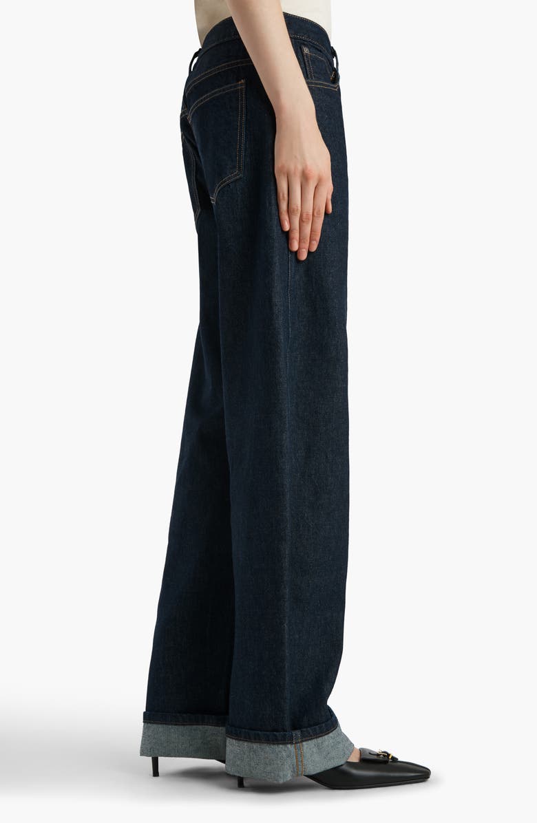 Khaite Karo Rigid Denim Jeans, Alternate, color, Benson