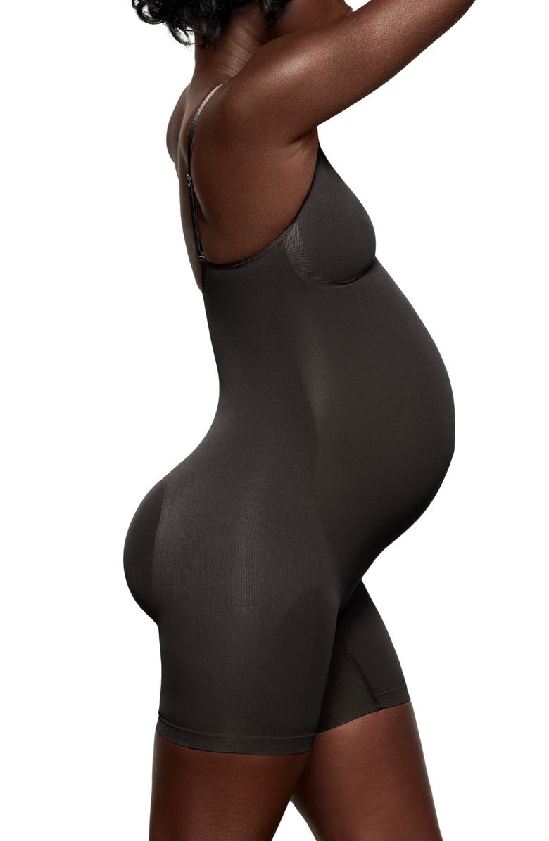 SKIMS Maternity Mid Thigh Sculpting Bodysuit, Alternate, color, 