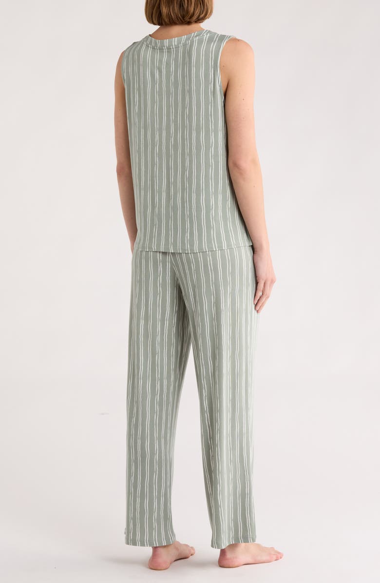 JACLYN Stripe Ankle Crop Pajamas, Alternate, color,