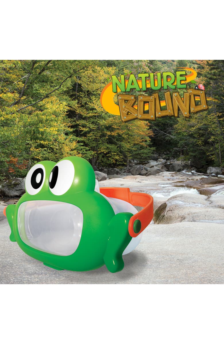 Nature Bound Critter Box, Frog Lid Insect Catcher with Magnified Windows Kids 3+, Alternate, color, Multicolored