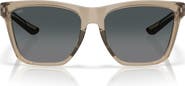 Costa Del Mar 57mm Polarized Rectangular Sunglasses