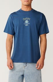 Rip Curl Arch Search Cotton Graphic T-Shirt