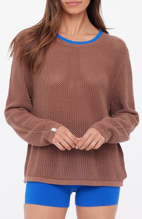 Avalon Bayli Organic Cotton Knit Sweatshirt