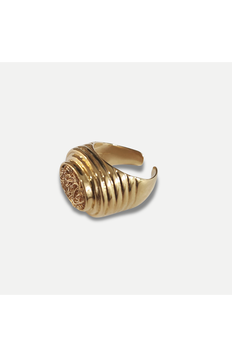 Daniela Millan Jewelry Power Ring, Alternate, color, Gold