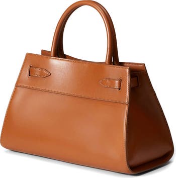 Dash Leather Top Handle Bag