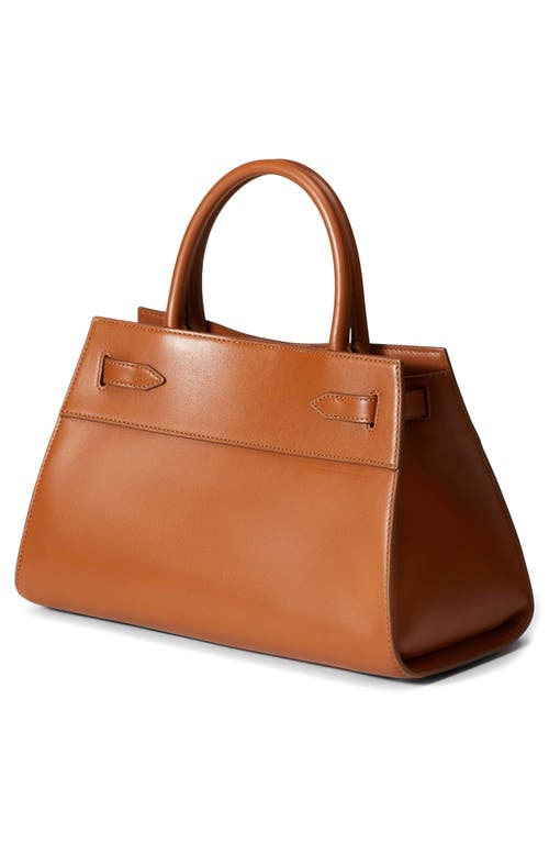 Veronica Beard Dash Leather Top Handle Bag