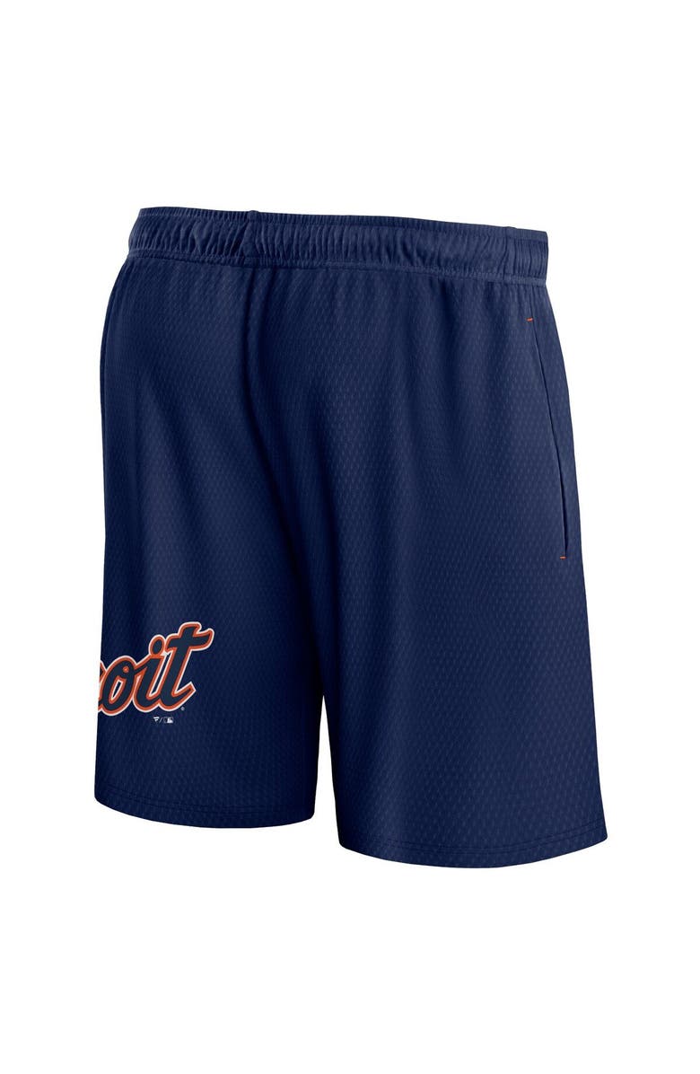 FANATICS Men's Fanatics Branded Navy Detroit Tigers Clincher Mesh Shorts, Alternate, color, Navy