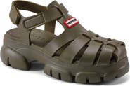 Hunter Belah Lug Sole Fisherman Sandal