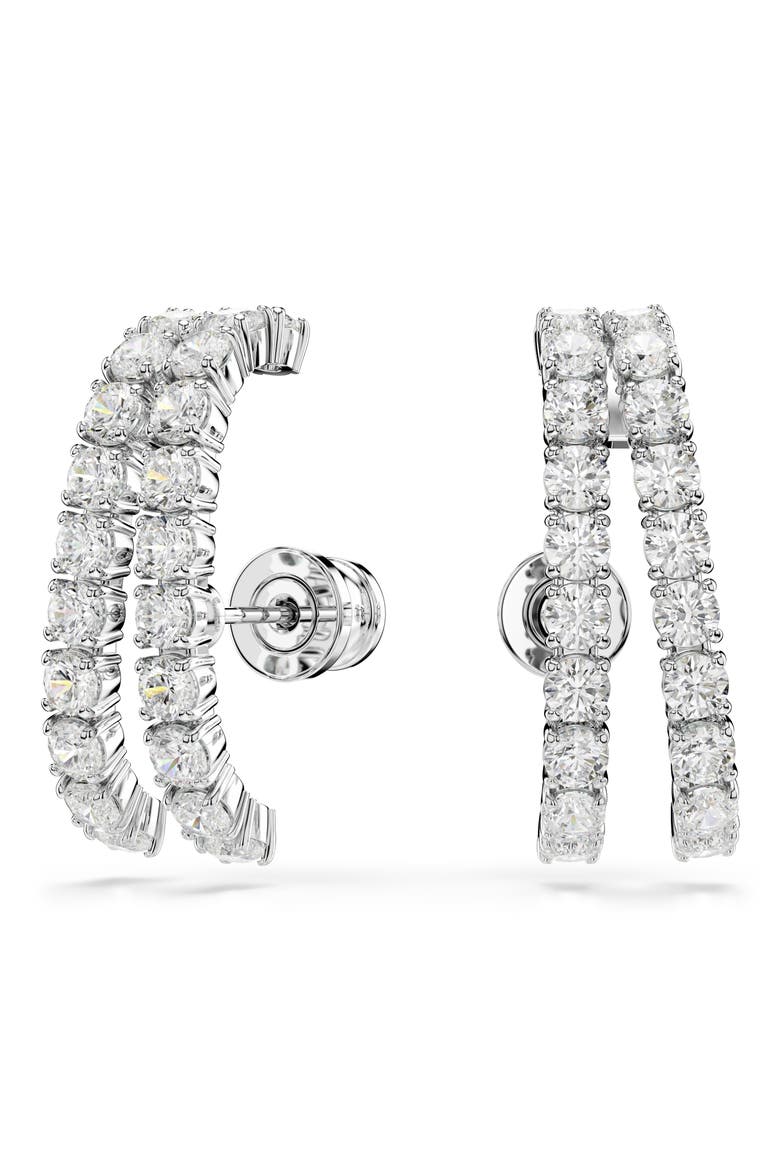 Matrix Ear Cuffs, Main, color, WHITE