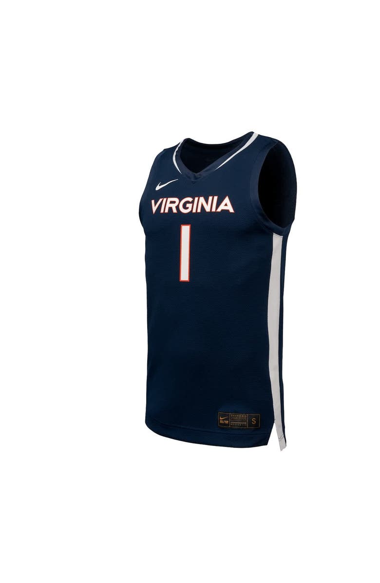 Nike Men's Nike Navy Virginia Cavaliers Replica Basketball Jersey, Alternate, color, Navy