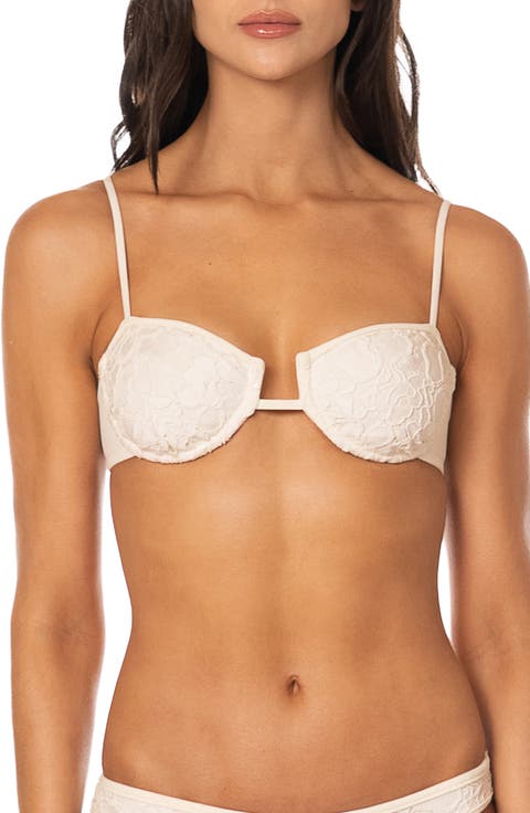 Amatista Whisper Lace Bikini Top