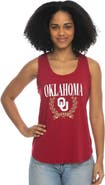 ZOOZATZ Women's ZooZatz Crimson Oklahoma Sooners Everyday Tri-Blend Tank Top