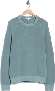 Madewell Shaker Stitch Cotton Crewneck Sweater