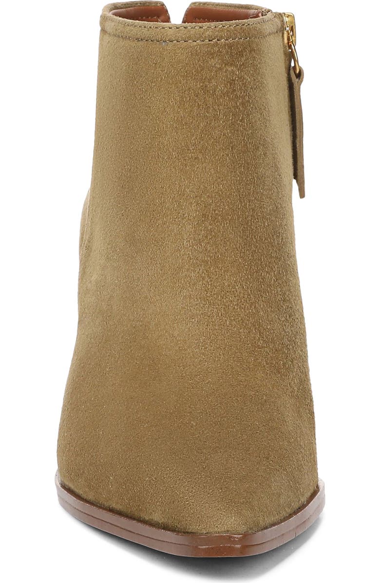 Franco Sarto Josiah Pointed Toe Bootie, Alternate, color, Moss Green