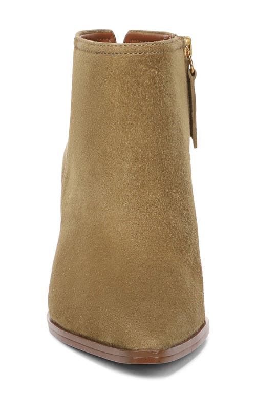Franco Sarto Josiah Pointed Toe Bootie In Green