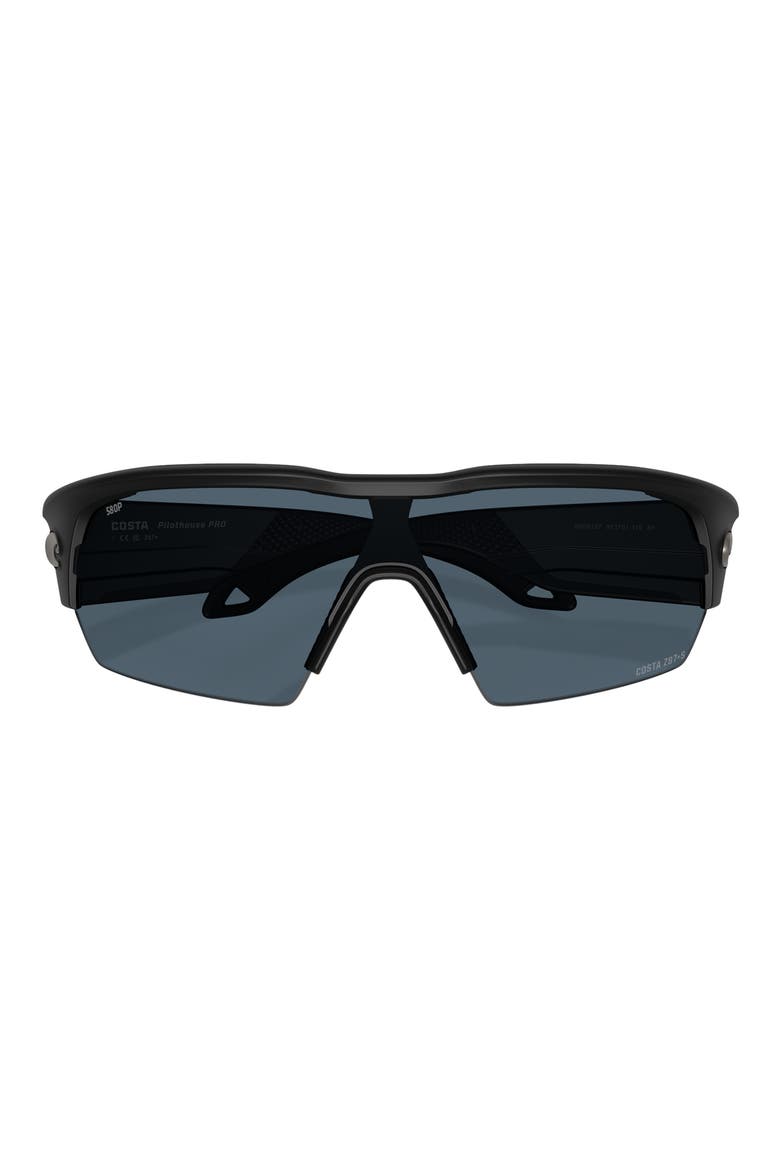 Pilothouse Pro 35mm Sunglasses, Alternate, color, MATTE BLACK / GRAY