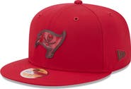 New Era Men's New Era Red Tampa Bay Buccaneers 2026 Sideline 59FIFTY Fitted Hat