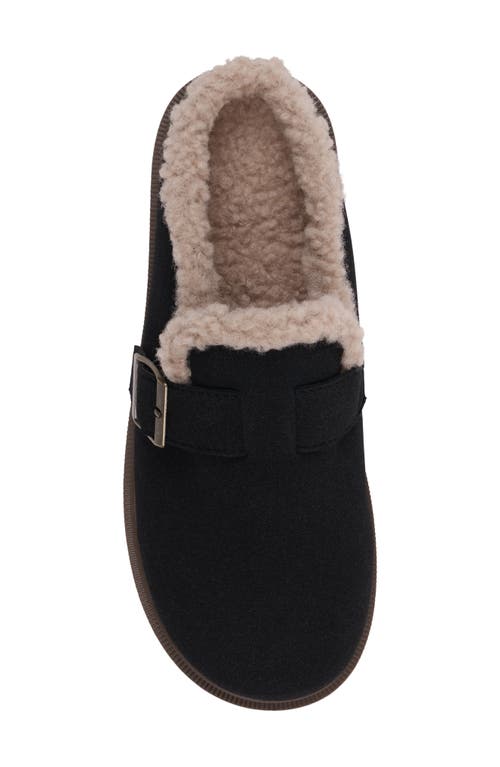Good Choice New York Vallery Faux Shearling Lined Mule In Black