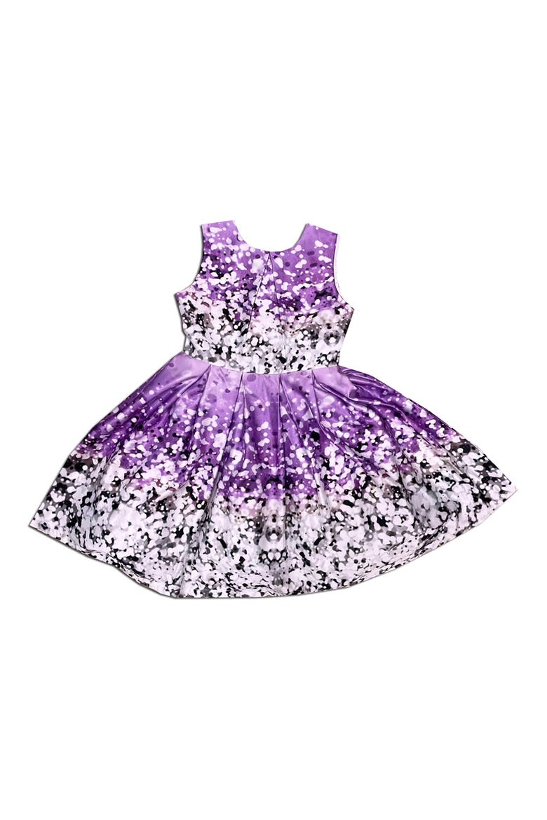 Kids' Twinkle Print Sleeveless Dress, Main, color, LILAC