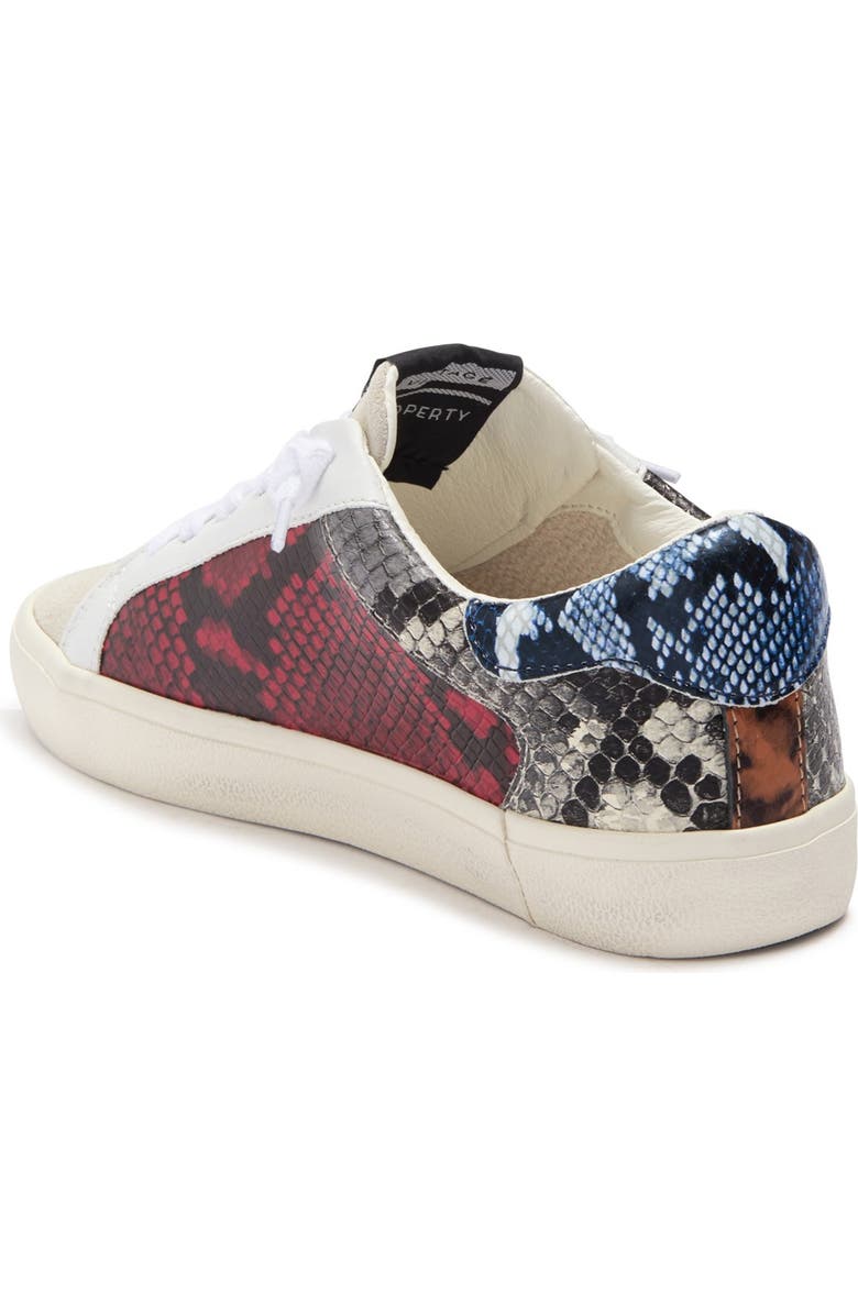 Vintage Havana Second Snakeskin Embossed Patch Sneaker, Alternate, color,