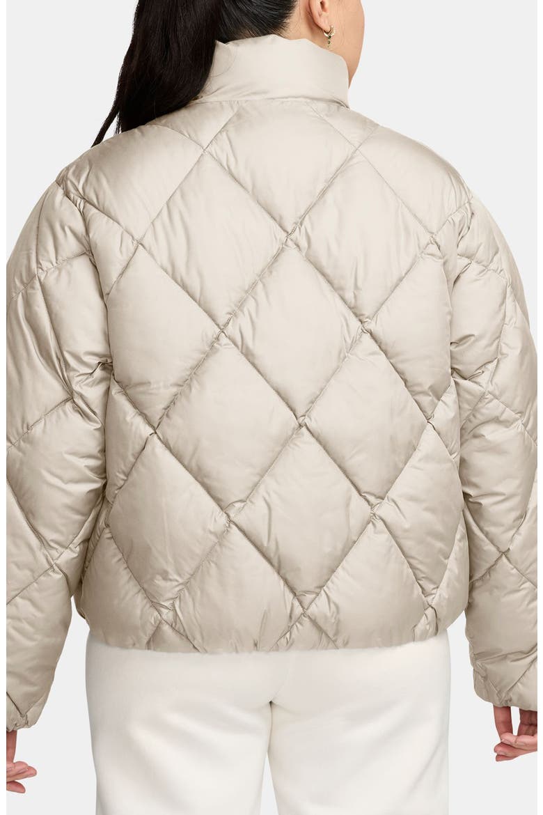 Brooklyn Quilted Puffer Jacket, Alternate, color, LIGHT ORE WOOD BROWN/ WHITE