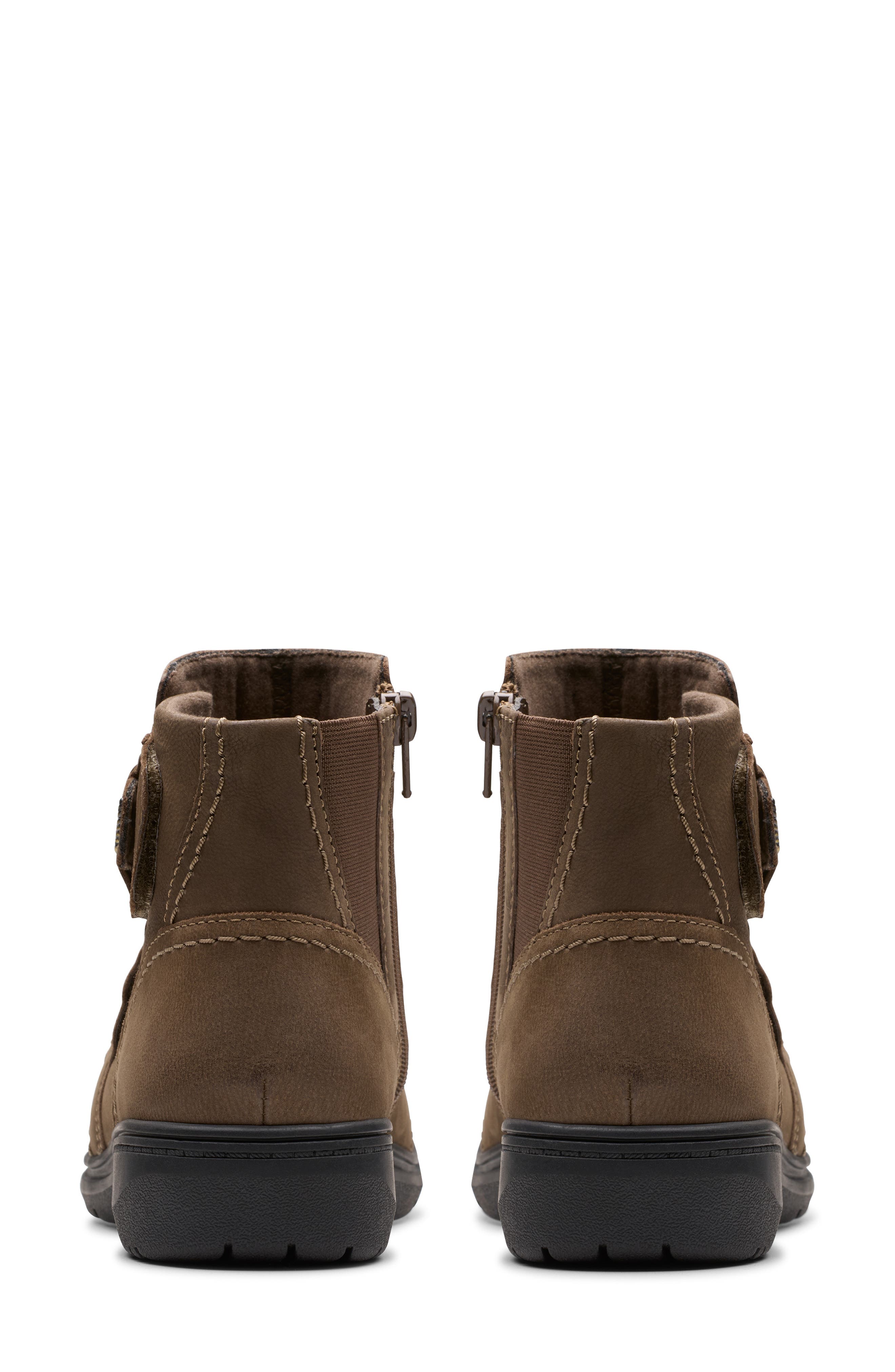 Clarks<sup>®</sup> Carleigh Style Boot, Alternate, color, Mushroom Nubuck