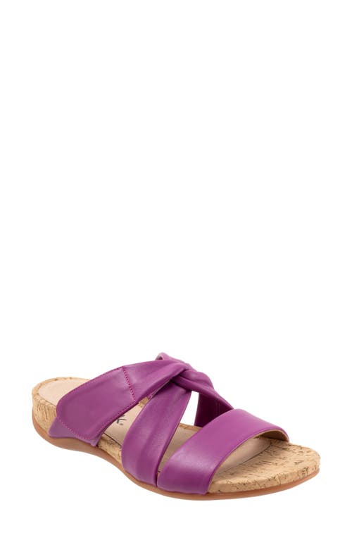 Softwalk ® Tallulah Slide Sandal In Magenta